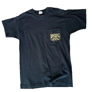 Vintage bike week single stitch USA graphic tshirt boothill saloon 1996 size m